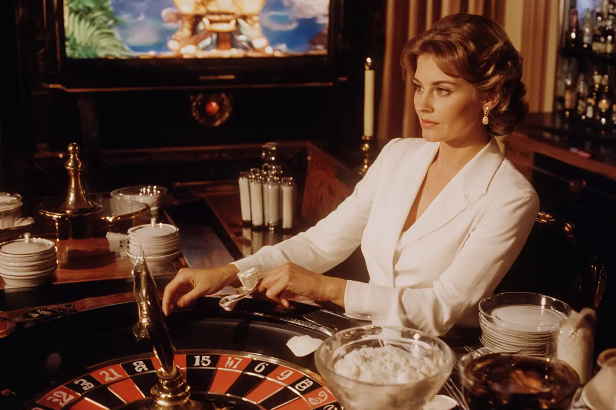 Une personne travaillant sur un ordinateur portable, analysant des données de casino.